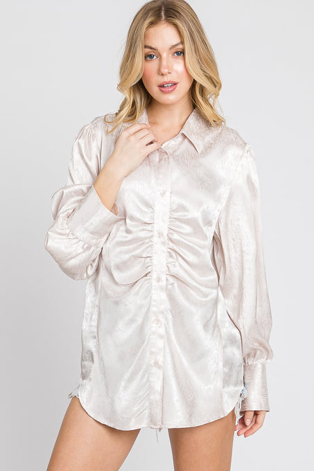 Bronco Belle Satin Shirt