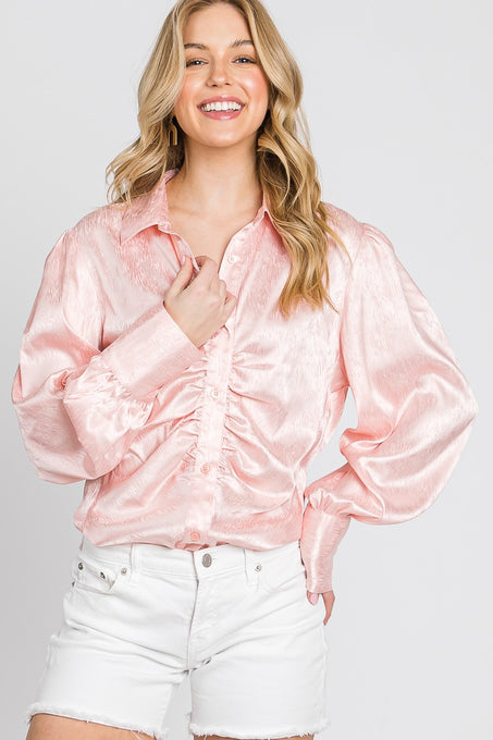 Bronco Belle Satin Shirt