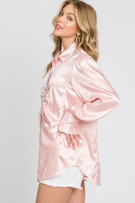 Bronco Belle Satin Shirt